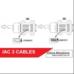 La válvula IAC de 3 cables - Funcionamiento - Pruebas - Mantenimiento